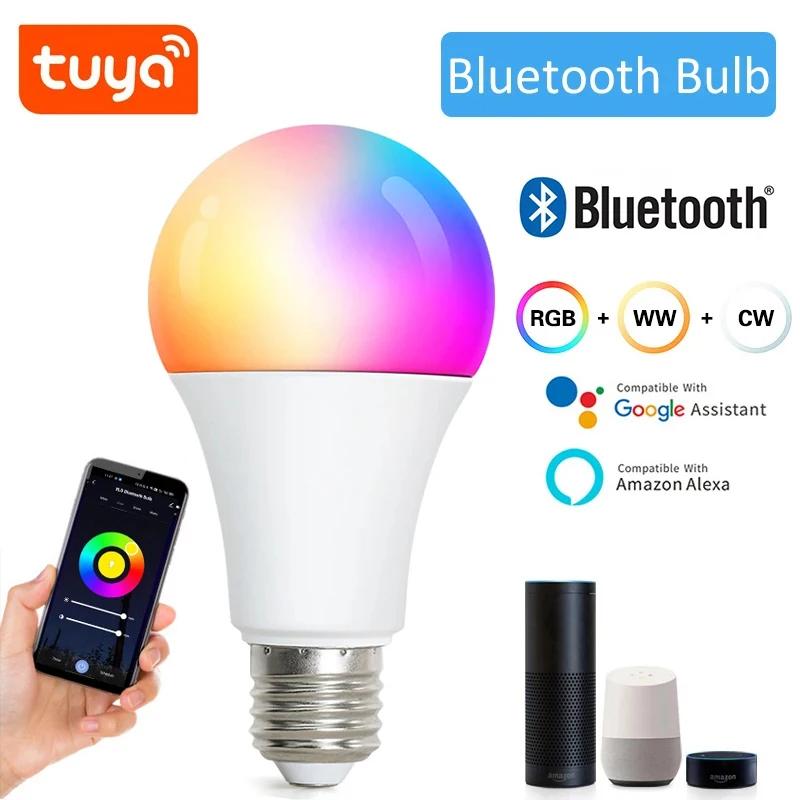 Tuya E27 RGB   Ʈ ,   ,    RGB LED , Ʈ   , AC 220-240V, 15W
